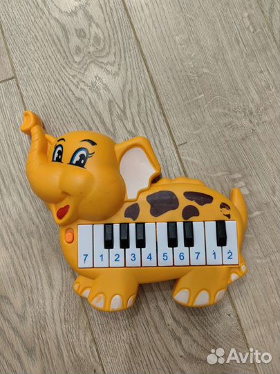 Музыкальные игрушки Курочка, Слоненок для малышей