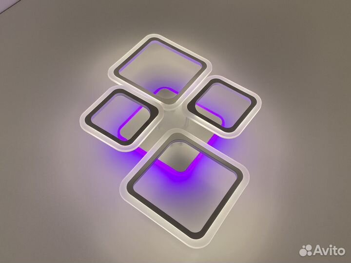 Светодиодная люстрая на 12кв\м