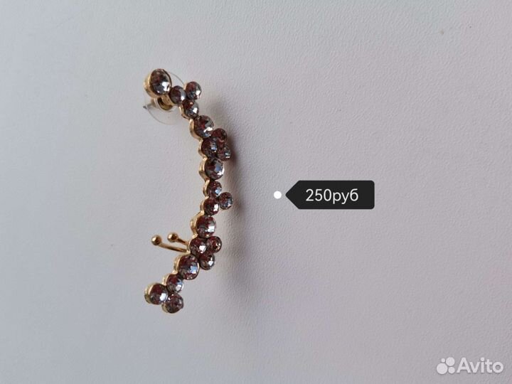 Серьги из медицинской стали