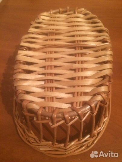 Корзинка плетеная с чехлом