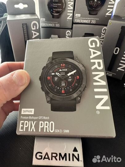 Garmin epix PRO Sapphire Solar титан DLC 51mm