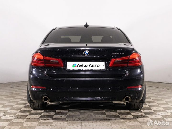 BMW 5 серия 2.0 AT, 2018, 184 175 км