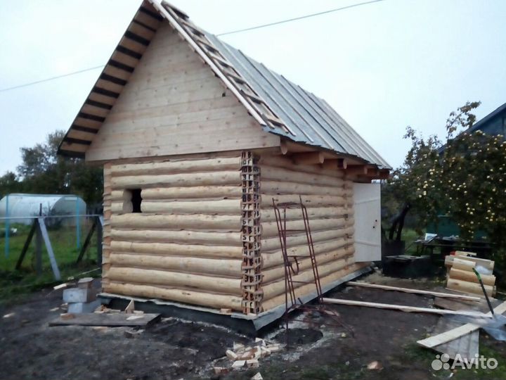 Сруб бани 3х6