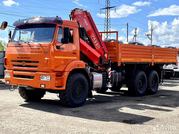 КамАЗ 43118 с КМУ, 2020