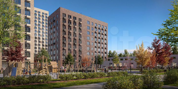 2-к. квартира, 52,2 м², 12/17 эт.