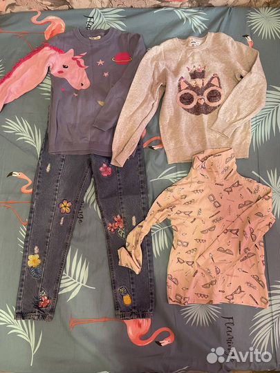 Пакет одежды для девочки 122 128