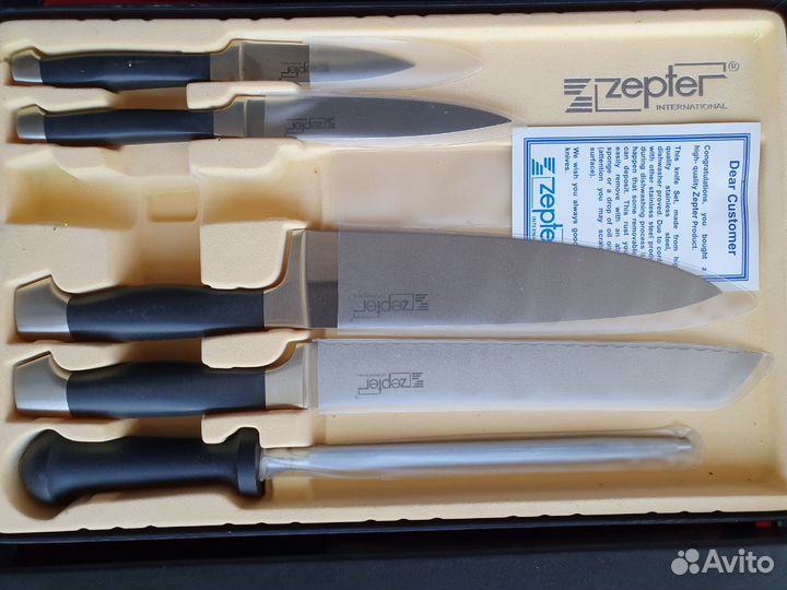 Большой набор столовых приборов Zepter