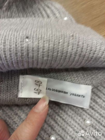 Комплект шапка, шарф