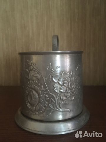 Подстаканник мельхиоровый купить в Москве | Хобби и отдых | Авито
