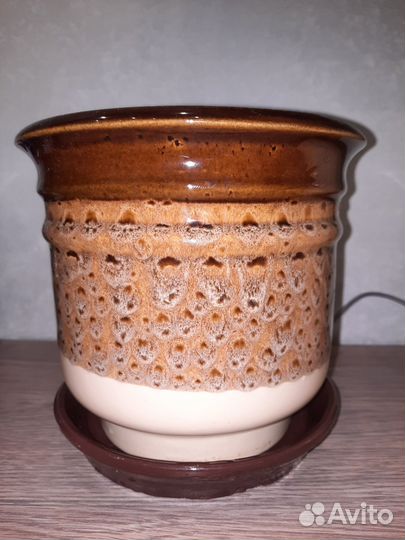 Керамические горшки для цветов бу