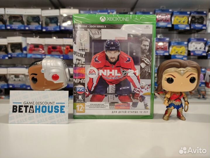 NHL 21 + наушники Samsung - Xbox One прокат-обмен