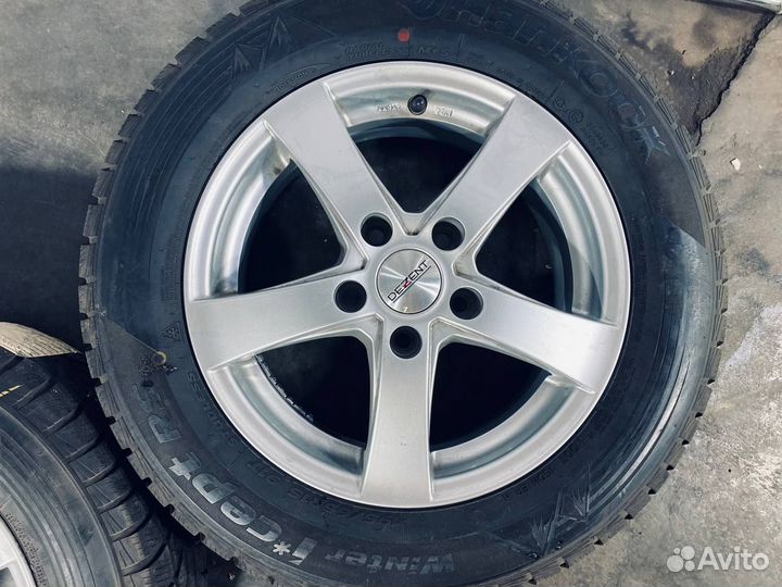 Оригинальные литые диски R15 Dezent и шины