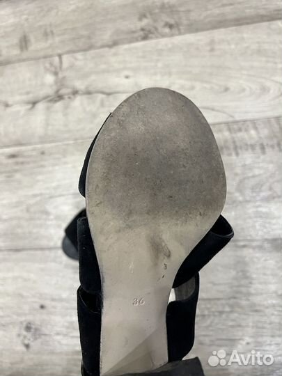 Босоножки женские 36 размер черные