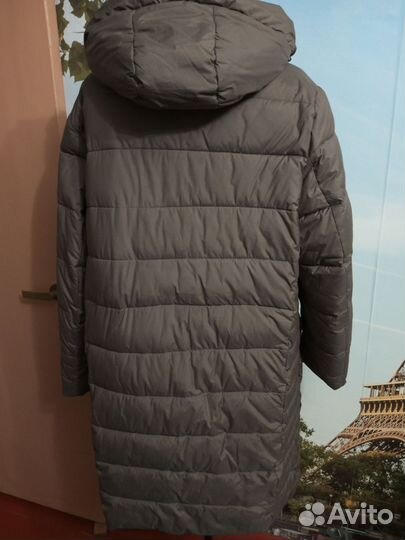 Куртка зимняя женская длинная 58-60 р