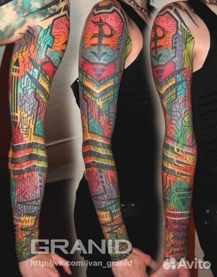 Тату мастер, Татуировка