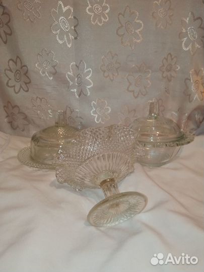 Винтаж стекло набор СССР бу