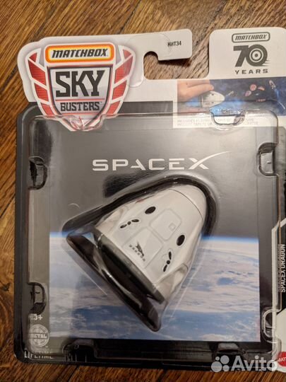 Игрушка шаттл spacex