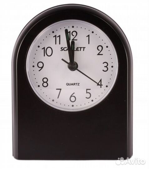 Часы будильник Scarlett sc-812-black