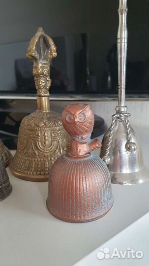 Колокольчик металлический сувенирный