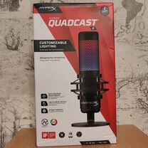 Микрофон HyperX Quadcast S Black новый