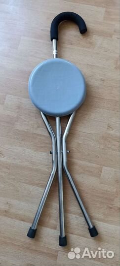 Трость для ходьбы с откидным сиденьем