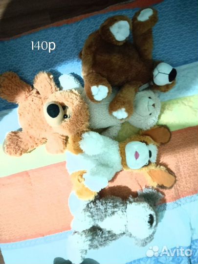 Игрушки мягкие