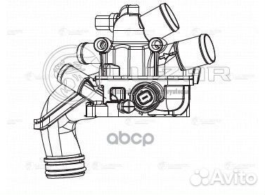 Термостат для а/м PSA 308 (07) /C4 (08) 1.6i mт