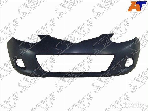 Бампер передний mazda demio