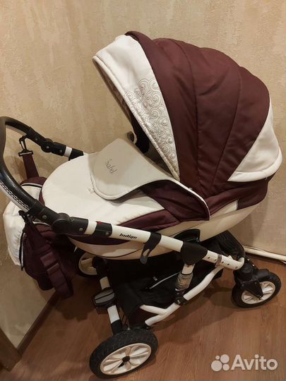 Детские коляски 2 в 1 индиго