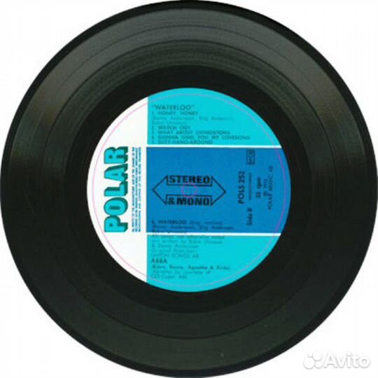 Виниловая пластинка Abba, Waterloo