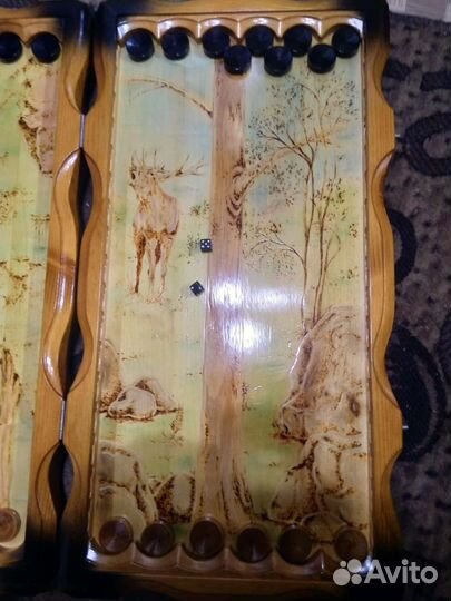 Нарды ручной работы зона