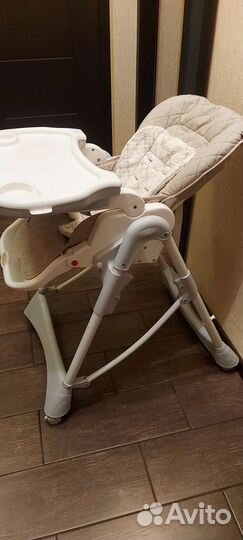 Детский стульчик для кормления happy baby