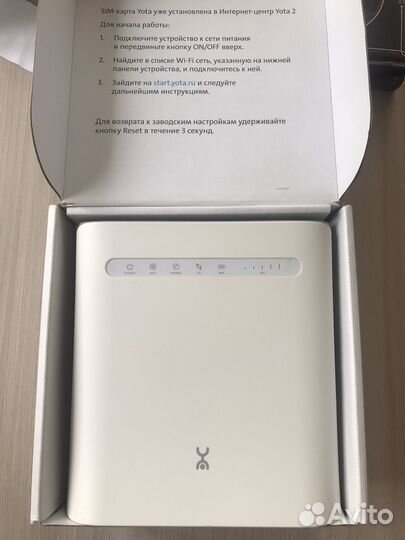 Интернет центр yota 2