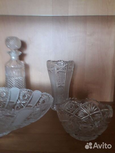 Хрустальная ваза,для фруктов,салатницы