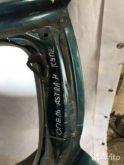 Крышка багажника opel astra H купе