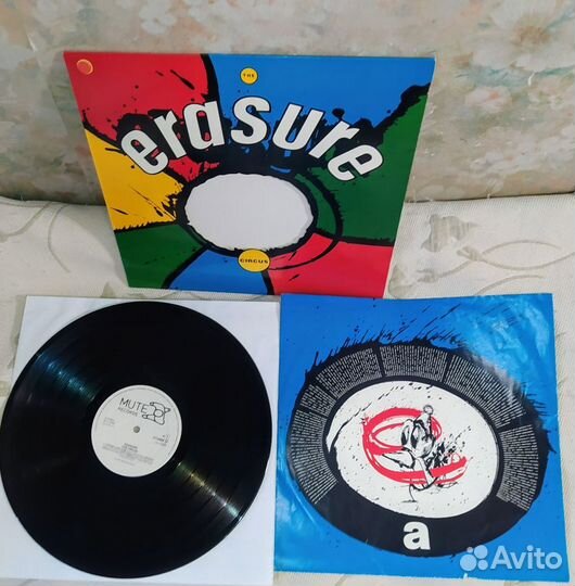 Erasure The Circus 1987 Оригинал LP