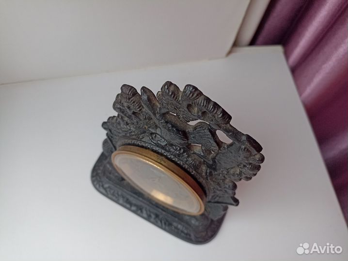 Плакетка. Панно. Олени. Чугун. Куса. 1970г. СССР