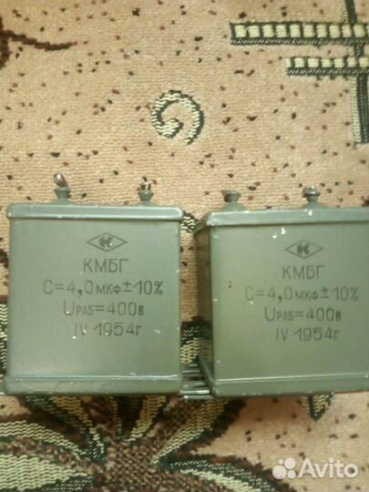 Конденсаторы СССР