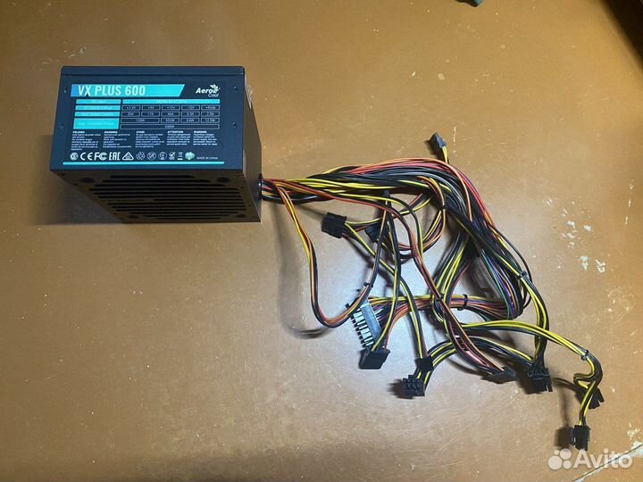 Блок питания Aerocool VX plus 600W