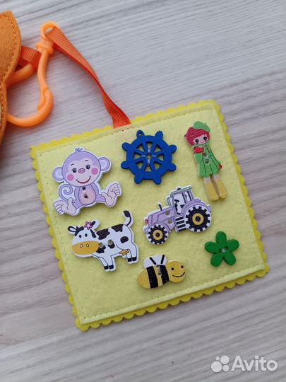 Игрушка - искалочка из фетра