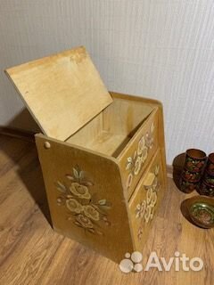 Хлебница, хохлома, СССР, большие пивные кружки, и