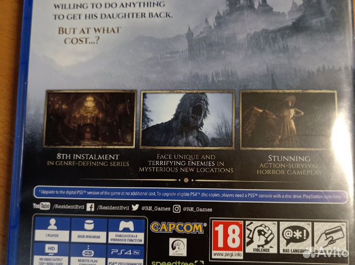 Resident evil 8 village ps4