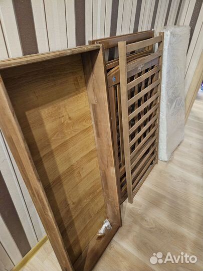 Детская кроватка Фея 603, цвет тёмный мёд