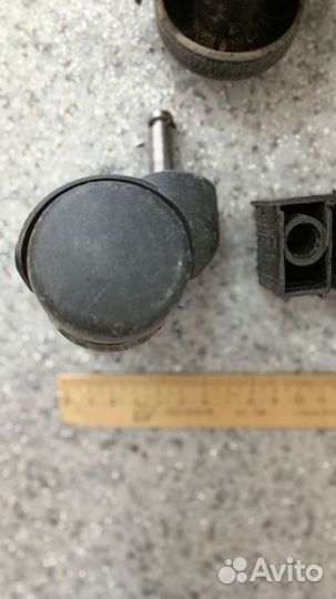 Колеса на кресло 5 шт + фиксаторы 3 шт