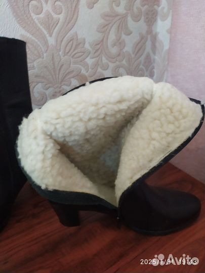 Полусапоги женские зимние 37 новые