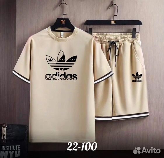 Костюм шорты и футболка adidas