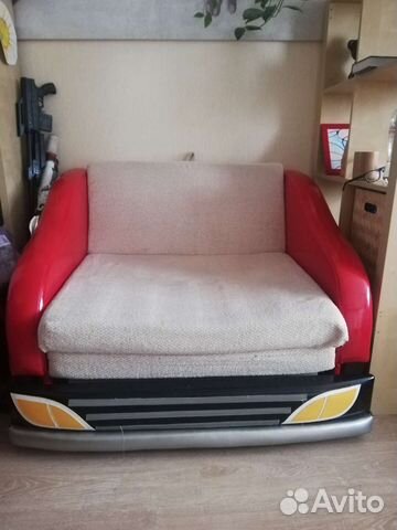 Детский диван Машина