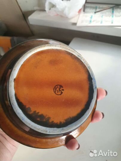 Чайник заварочный СССР керамика