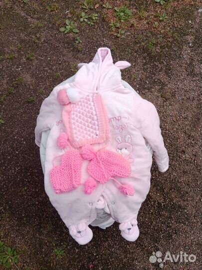 Вещи пакетом для новорожденной девочки