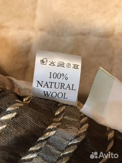 Одеяло шерстяное комплект